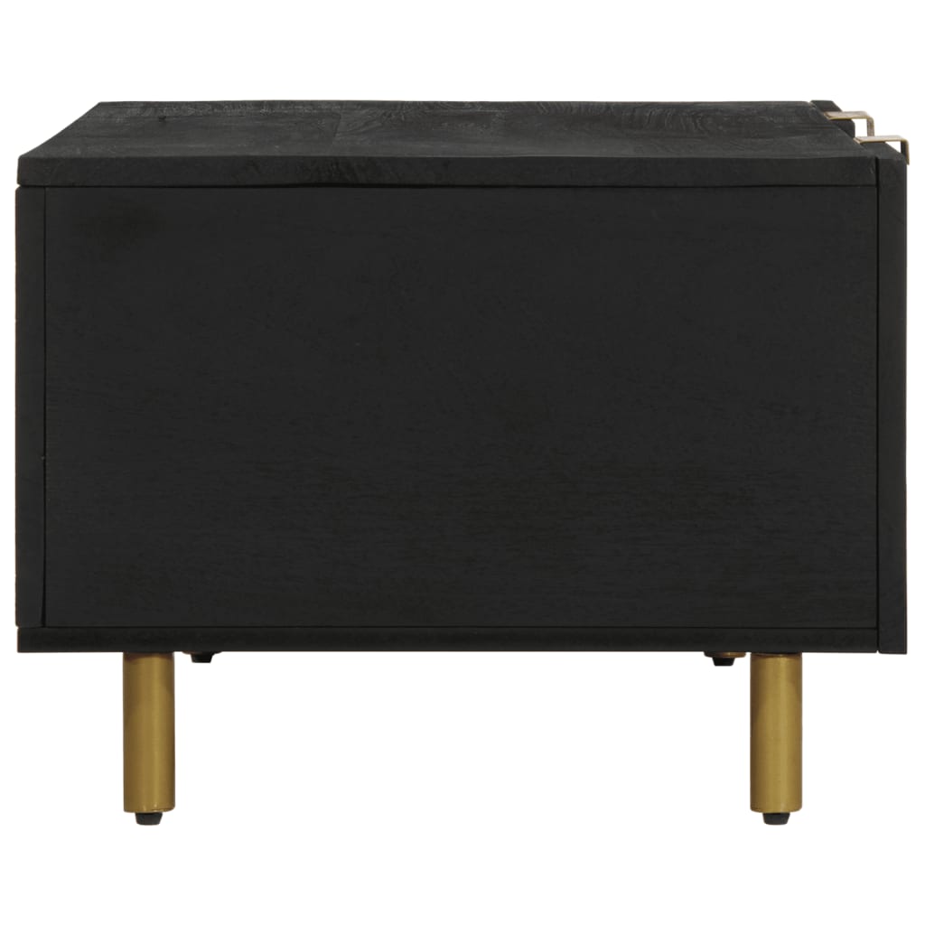 Tavolino da Salotto Nero 100x54x40 cm in Legno Multistrato 4017660