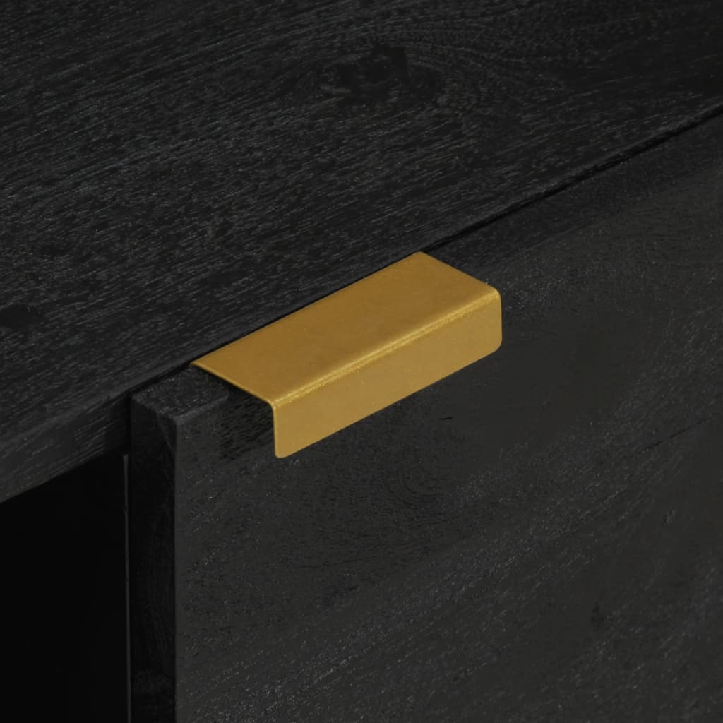 Tavolino da Salotto Nero 100x54x40 cm in Legno Multistrato 4017660