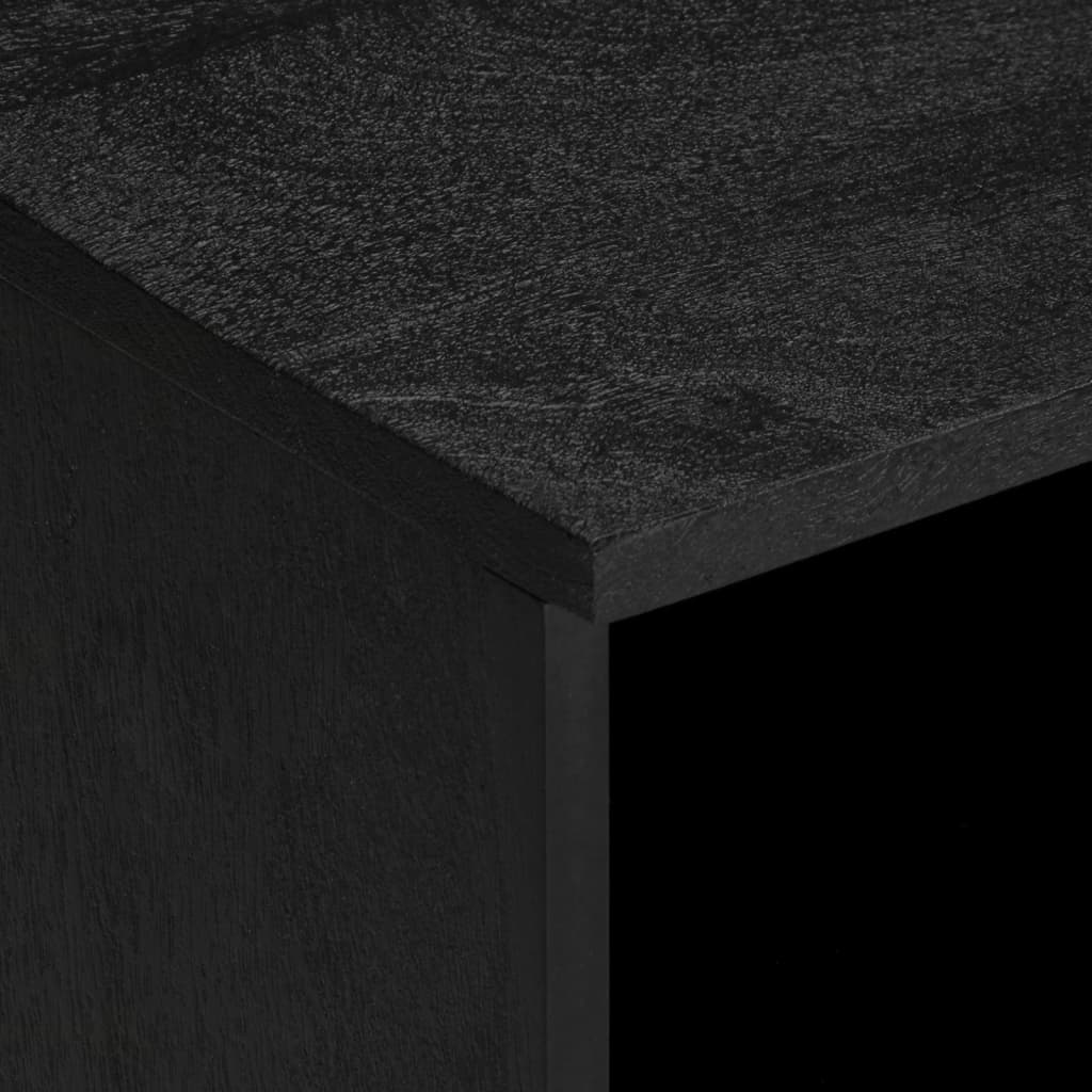 Mobile Porta TV-Mobile per TV-Credenza TV Nero 100x33x46 cm in Legno Multistrato 187962