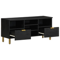 Mobile Porta TV-Mobile per TV-Credenza TV Nero 100x33x46 cm in Legno Multistrato 732048