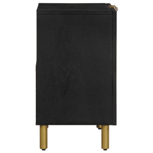 Mobile Lavabo da Bagno Nero 62x33x58 cm in Legno Multistrato 4017667