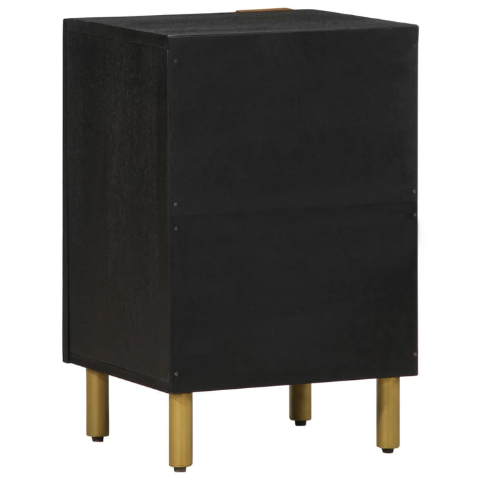 Mobile da Bagno Nero 38x33x58 cm in Legno Multistrato 4017669