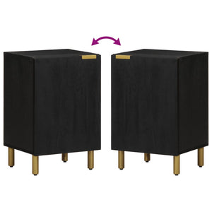 Mobile da Bagno Nero 38x33x58 cm in Legno Multistrato 4017669