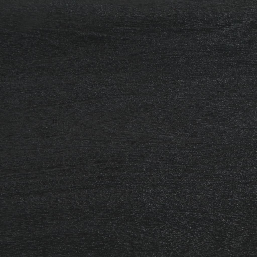 vidaXL Credenza Nera 60x33x75 cm in Legno Multistrato