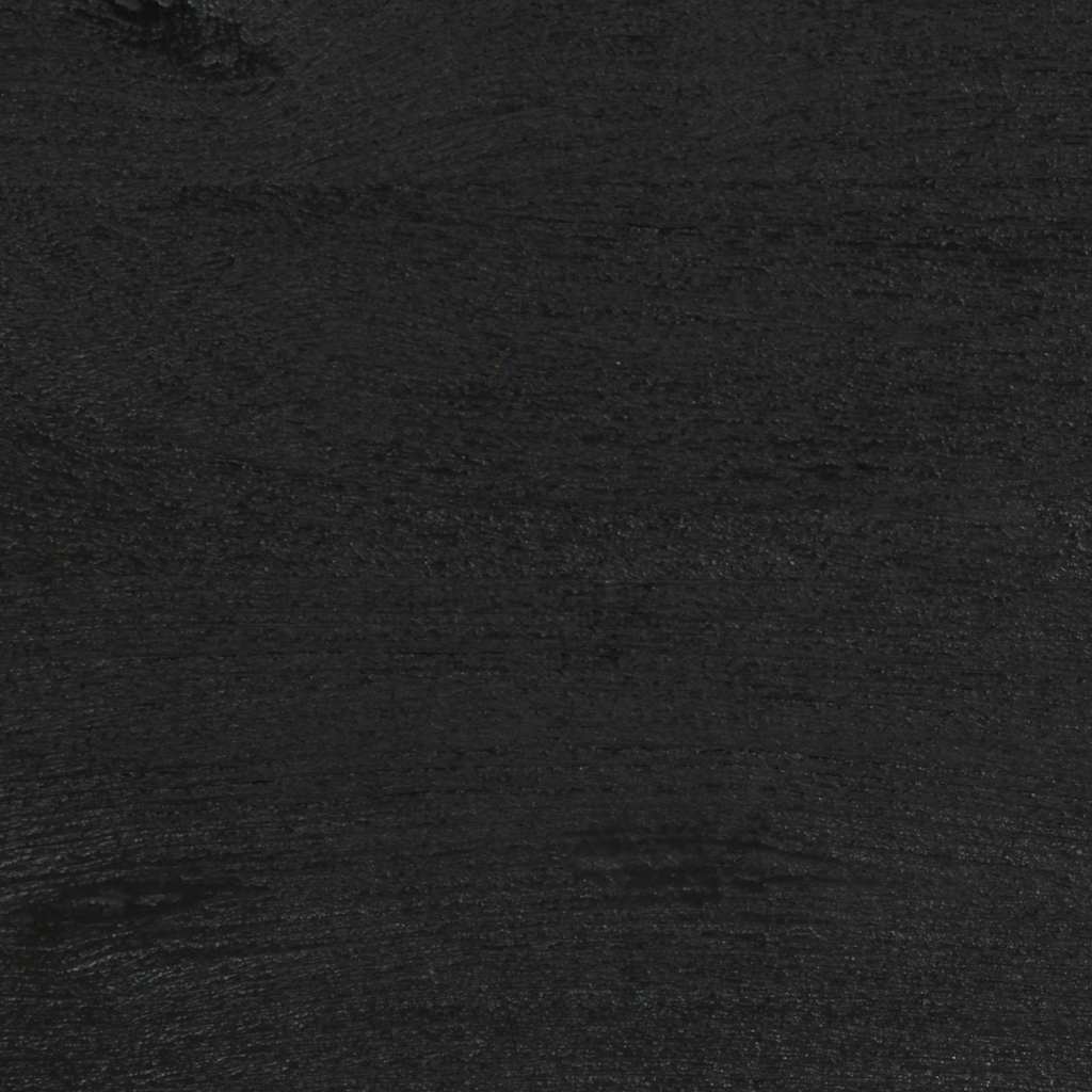 vidaXL Credenza Nera 90x33x75 cm in Legno Multistrato