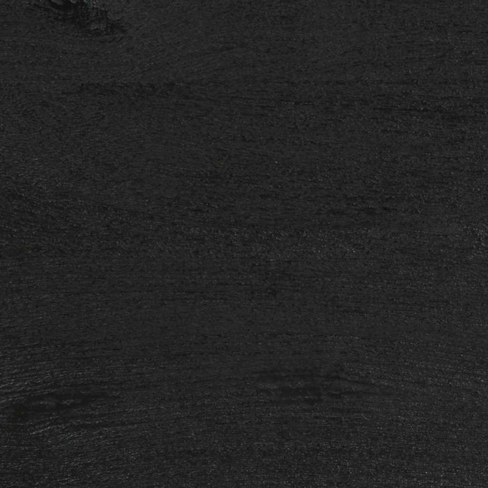 vidaXL Credenza Nera 90x33x75 cm in Legno Multistrato