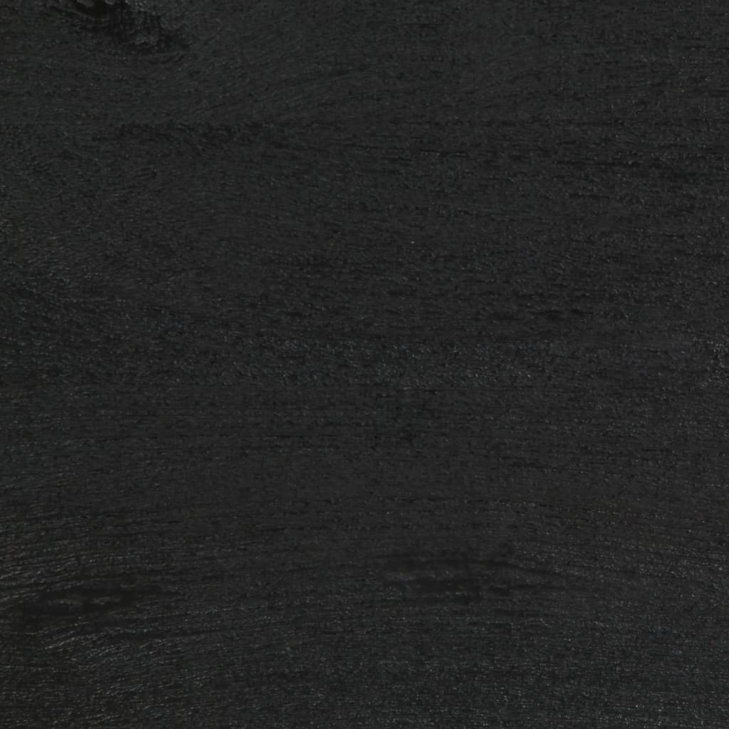 Credenza Nera 90x33x75 cm in Legno Multistrato 4017676