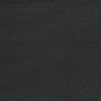 Specchio da Bagno Nero 50x70x2,5 cm Legno Multistrato e Ottone 4017679