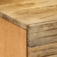 vidaXL Comodini 2pz Marrone 40x33x46 cm in Legno Massello di Mango