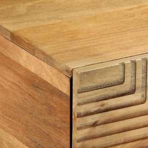 vidaXL Tavolino da Salotto Marrone 80x50x40 cm Legno Massello di Mango