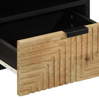 vidaXL Tavolino da Salotto Marrone 80x54x40 cm Legno Massello di Mango