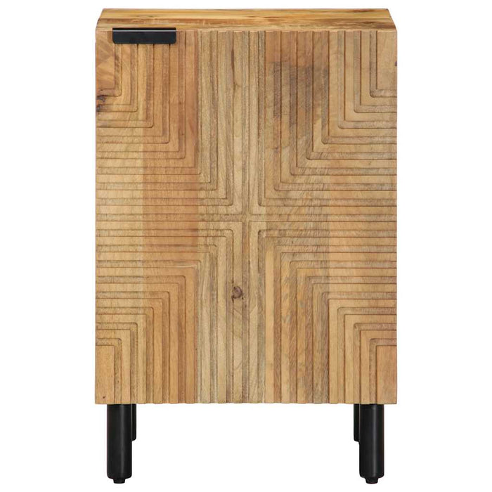 Mobiletto da Bagno Marrone 38x33,5x58 cm Legno di Mango 4017741