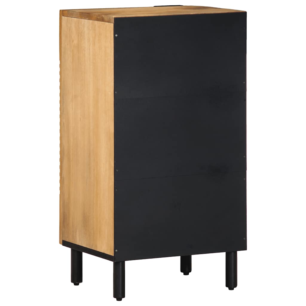 vidaXL Credenza Marrone 40x33x75 cm in Legno Massello di Mango