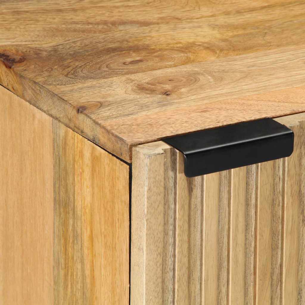 vidaXL Credenza Marrone 40x33x75 cm in Legno Massello di Mango