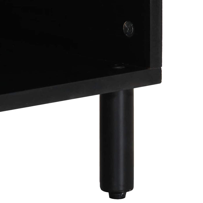 vidaXL Credenza Marrone 80x33x75 cm in Legno Massello di Mango