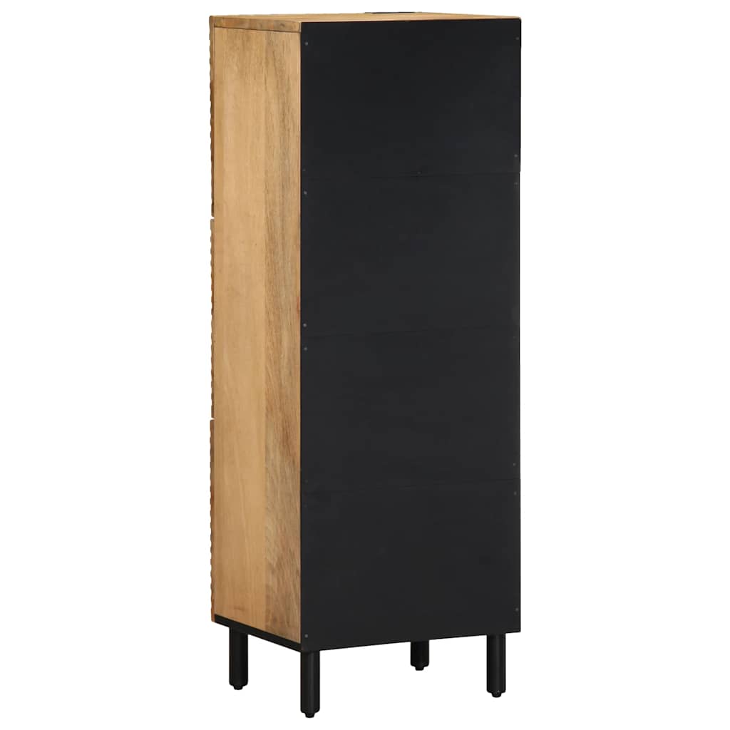 Credenza Marrone 40x33x110 cm in Legno Massello di Mango 4017749