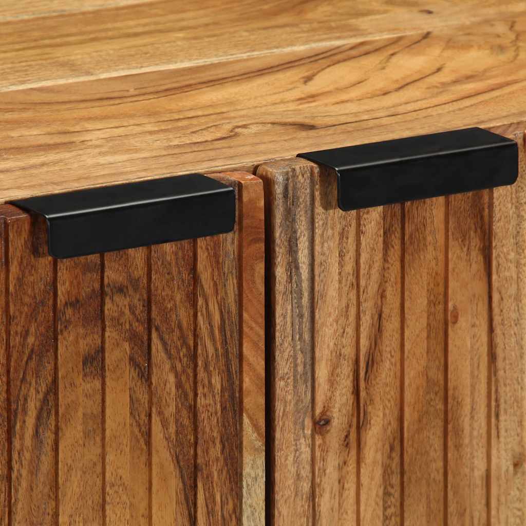 vidaXL Credenza 60x33x75 cm in Legno Massello di Acacia