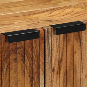 vidaXL Credenza 60x33x75 cm in Legno Massello di Acacia