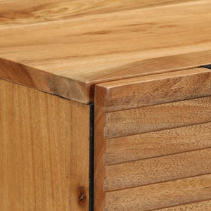 vidaXL Credenza 60x33x75 cm in Legno Massello di Acacia