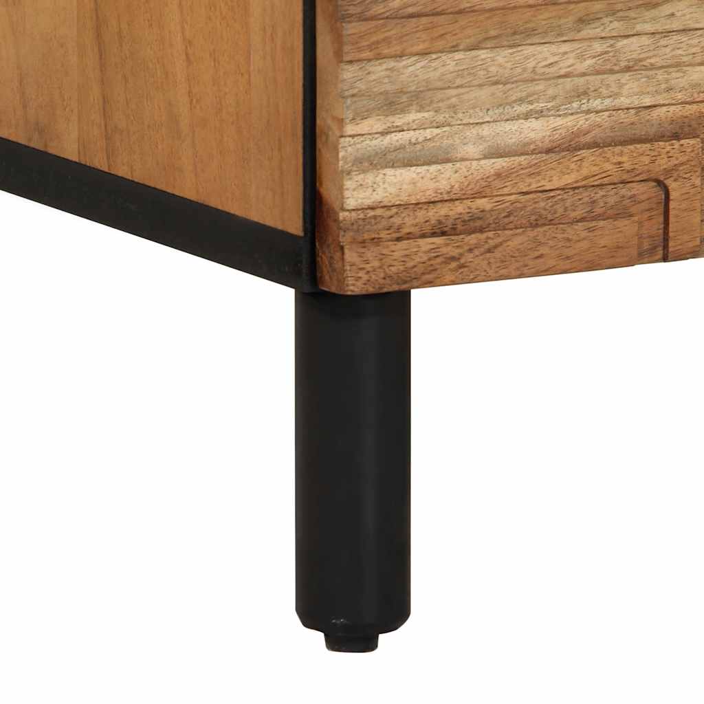 vidaXL Credenza 60x33x75 cm in Legno Massello di Acacia