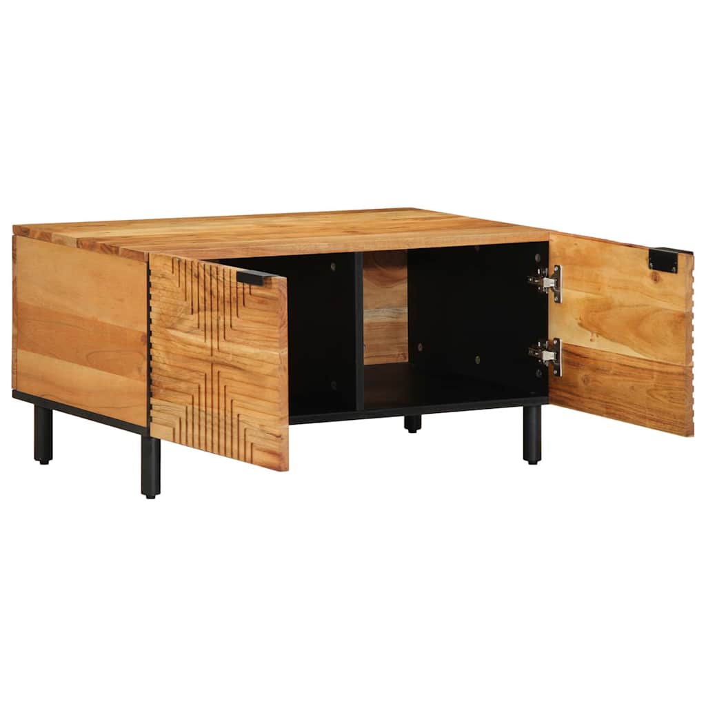 Tavolino da Salotto 80x50x40 cm Legno Massello di Acacia 4017761