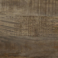 vidaXL Comodino Grigio Chiaro 50x33x60 cm in Legno Massello di Mango