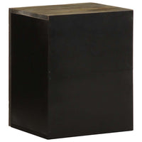 Mobile da Bagno a Parete 38x33x48 cm in Legno Massello di Mango