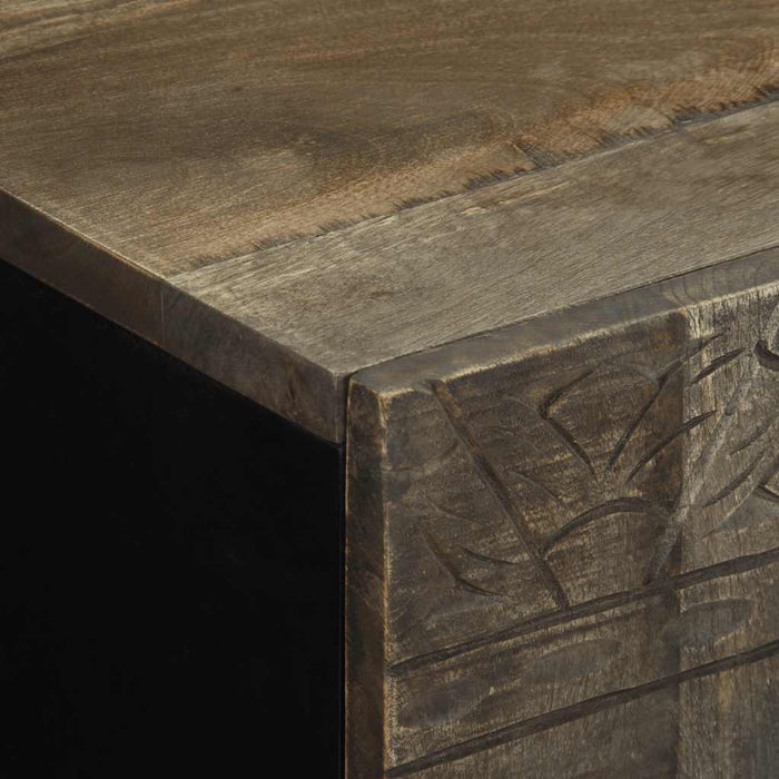 Mobile da Bagno 38x33x58 cm in Legno Massello di Mango