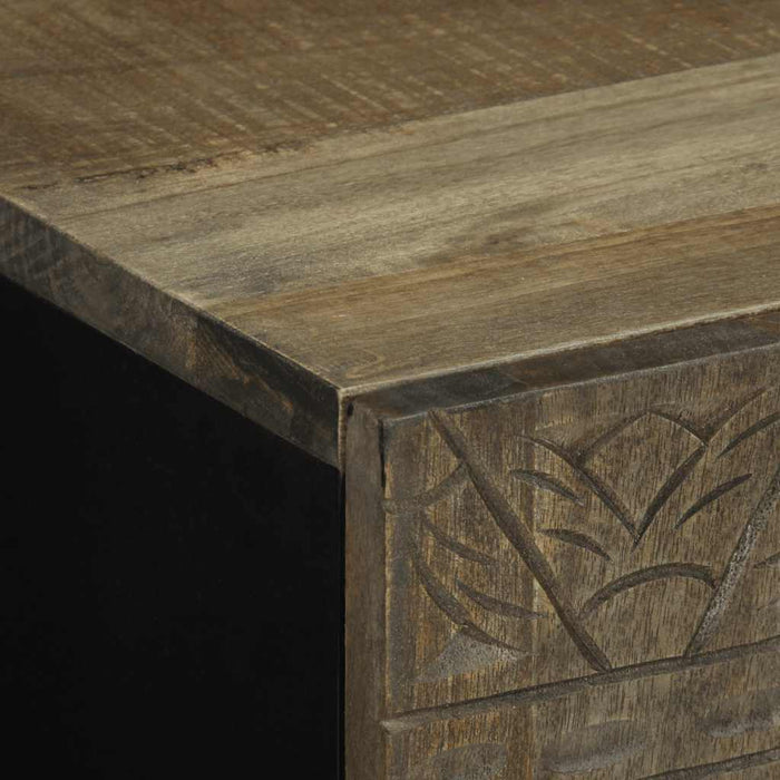 vidaXL Credenza 40x33x75 cm in Legno Massello di Mango