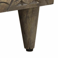 Credenza-Buffet-Armadio da cucina 40x33x75 cm in Legno Massello di Mango 992814