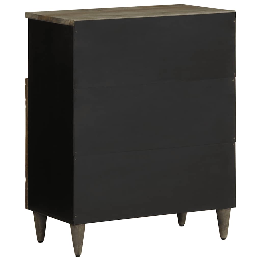 vidaXL Credenza 60x33x75 cm in Legno Massello di Mango