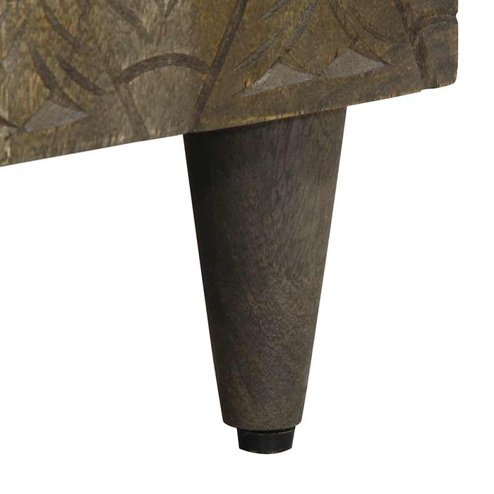 Credenza-Buffet-Armadio da cucina 60x33x75 cm in Legno Massello di Mango 399089