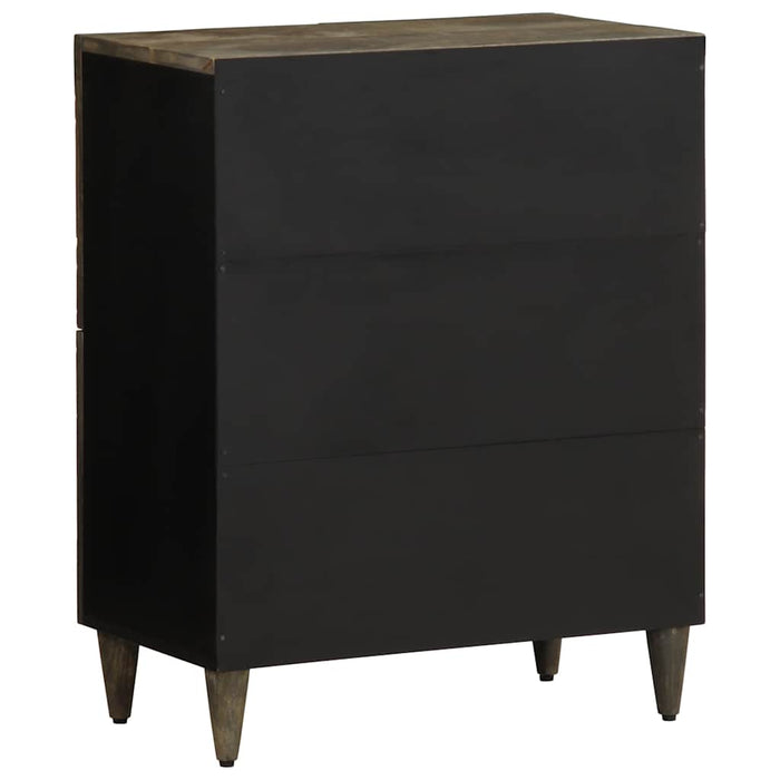 Credenza-Buffet-Armadio da cucina 60x33x75 cm in Legno Massello di Mango 193111