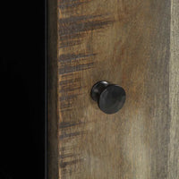 vidaXL Credenza 90x33x75 cm in Legno Massello di Mango