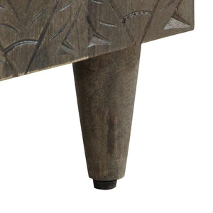 vidaXL Credenza 90x33x75 cm in Legno Massello di Mango