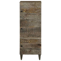 vidaXL Credenza 40x33x110 cm in Legno Massello di Mango