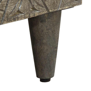 vidaXL Credenza 40x33x110 cm in Legno Massello di Mango