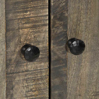 Credenza-Buffet-Armadio da cucina 60x33x100 cm in Legno Massello di Mango