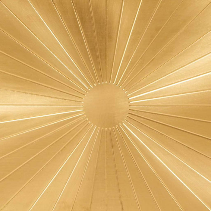 Comodino Nero e Oro 40 x 33.5 x 46 cm legno massello di mango 4017826