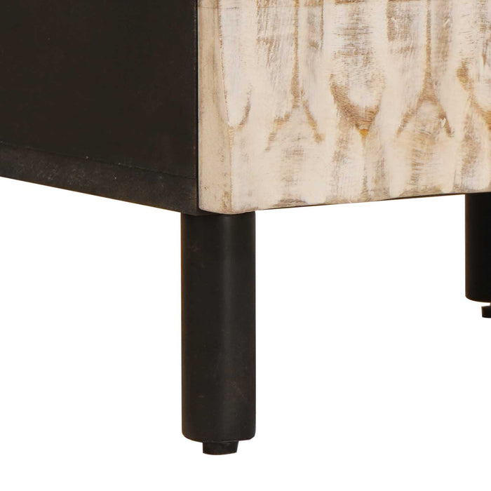 Armadio da Notte Bianco 40 x 33,5 x 46 cm 4017860