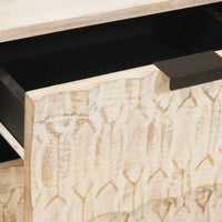 Armadio da Notte con cassetto Bianco 40 x 33,5 x 46 cm 4017862