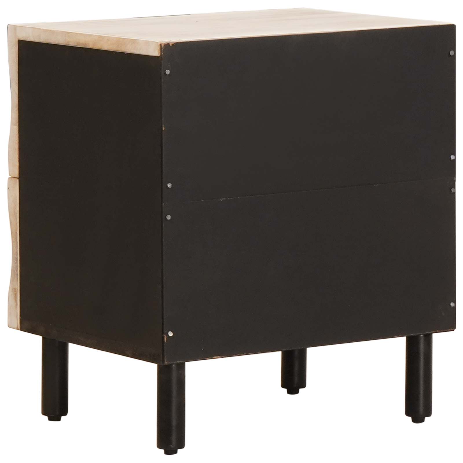 Armadio da Notte con cassetto 2 pcs Bianco 40 x 33,5 x 46 cm 4017863