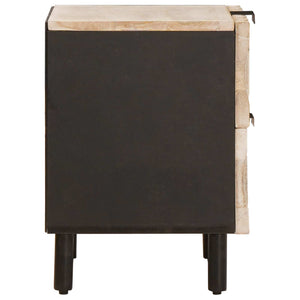 Armadio da Notte con cassetto 2 pcs Bianco 40 x 33,5 x 46 cm 4017863