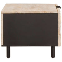 Tavolino da salotto Bianco 80 x 50 x 40 cm 4017869