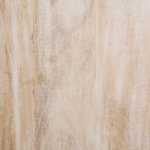 Armadio da Notte Bianco 50 x 33 x 60 cm Legno di mango massello 4017874