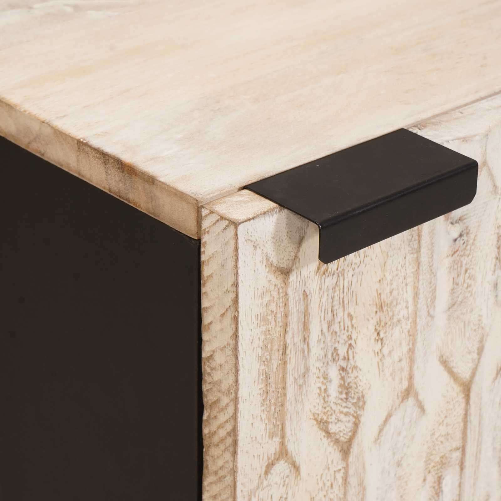 Mobile Appeso da Bagno con lo scaffale Bianco 38 x 33 x 48 cm 4017884