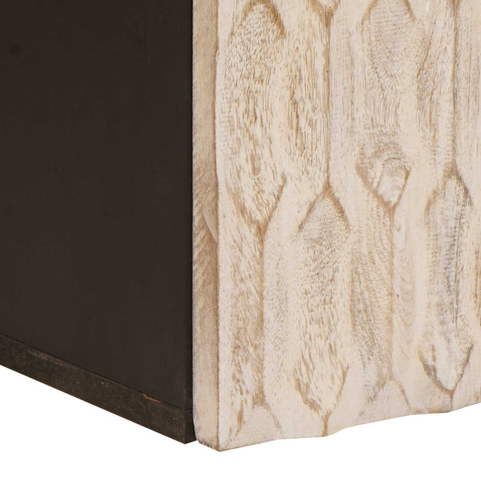 Mobile Appeso da Bagno con lo scaffale Bianco 38 x 33 x 48 cm 4017884