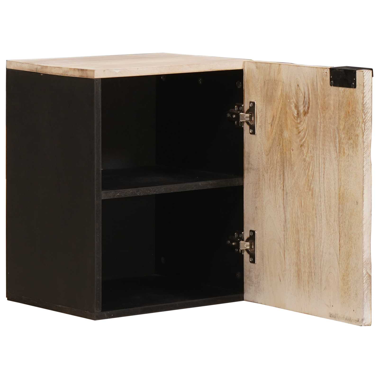 Mobile Appeso da Bagno con lo scaffale Bianco 38 x 33 x 48 cm 4017884