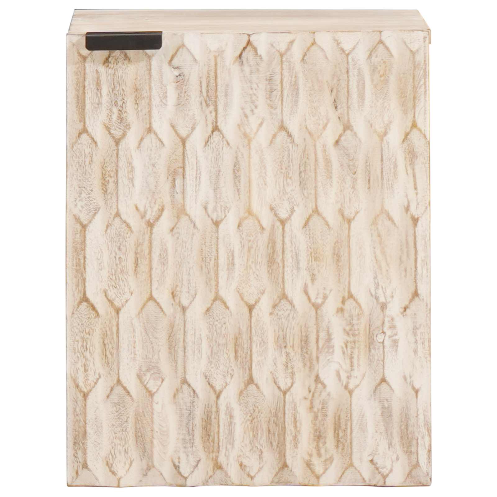 Mobile Appeso da Bagno con lo scaffale Bianco 38 x 33 x 48 cm 4017884