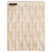 Mobile Appeso da Bagno con lo scaffale Bianco 38 x 33 x 48 cm 4017884